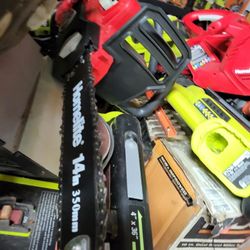 Homelite Cord Chainsaw 14” $45 16” $55 Open Box Like New 