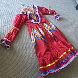 Authentic Mexican Folklorico Dress