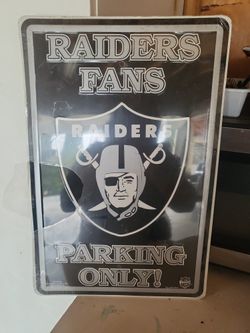 Raider Parking Only 