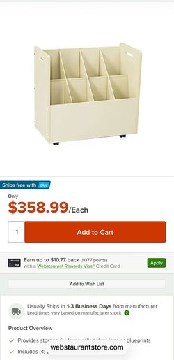 Safeco - Mobile Roll File (8 slots)