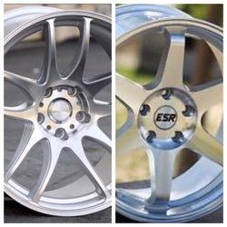 ESR Rim 18" fit 5x100 5x114 5x120 (only 50 down/ no CREDIT CHECK)