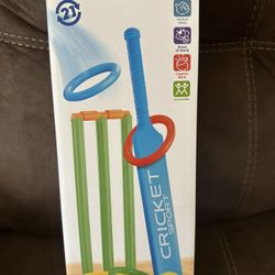 New kids cricket play set