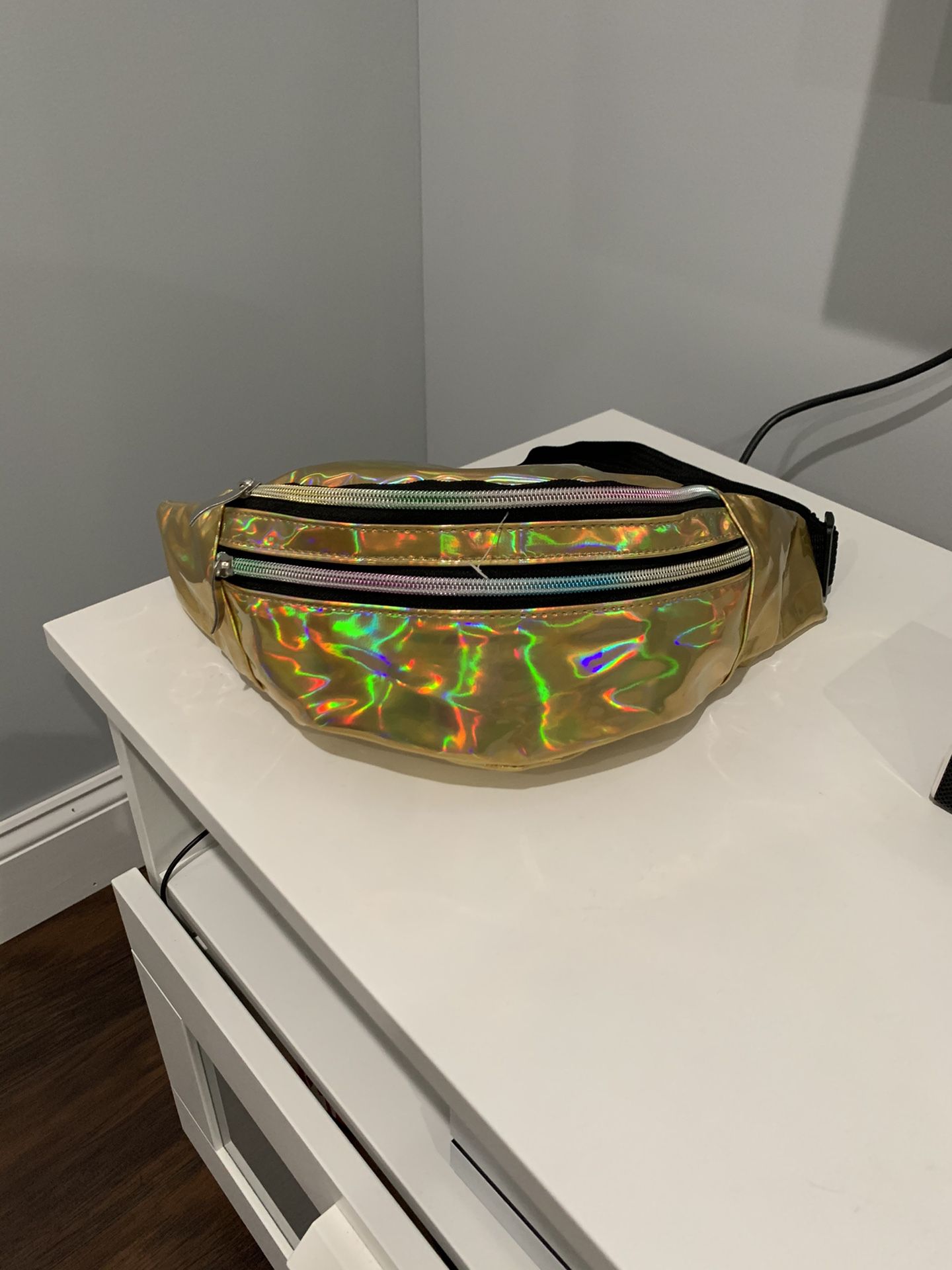 Gold Fanny Pack