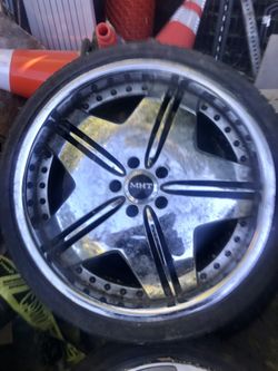 3 Rims And Tires 245/35r-20 MHT