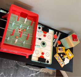 American Girl Brand 3 in 1  gaming table, checkers, and Pictionary