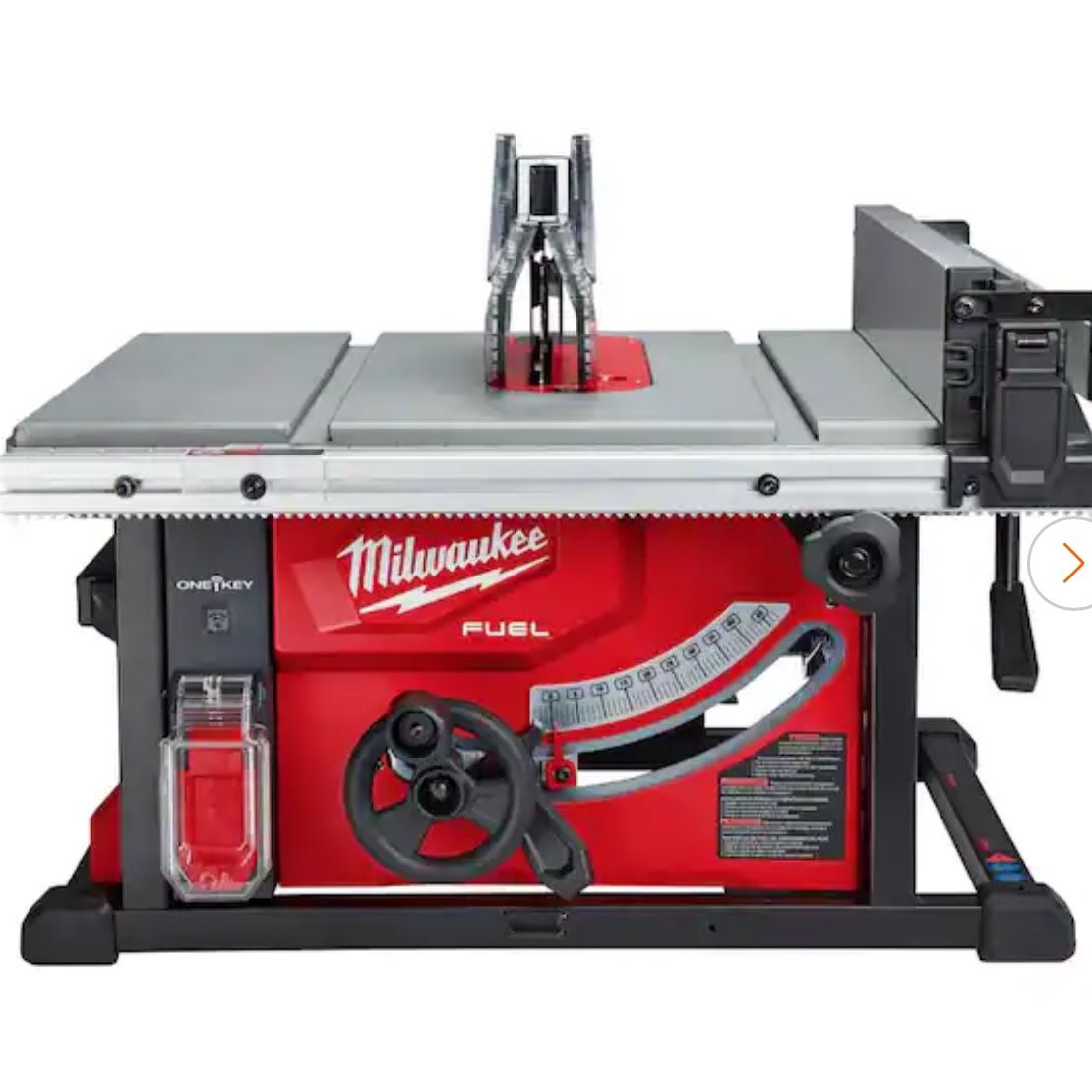 M18 FUEL ONE-KEY 18- volt Lithium-Ion Brushless Cordless 8-1/4 in. Table Saw Kit W/(1) 12.0Ah Battery & Rapid Charger