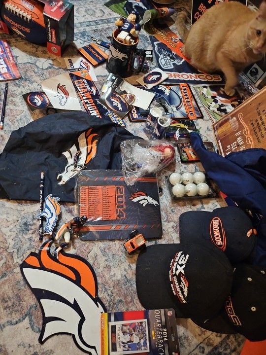 Denver BRONCOS MEMORBILIA  (All INCLUDED)