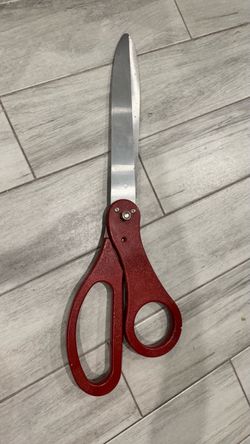 Large Red Handle Scissors