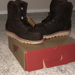 Red Wings Steel Toe Boots 