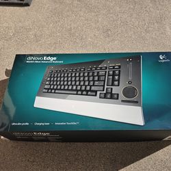 Logitech  DiNovo Edge Wireless Bluetooth Keyboard & Charging Dock NIB