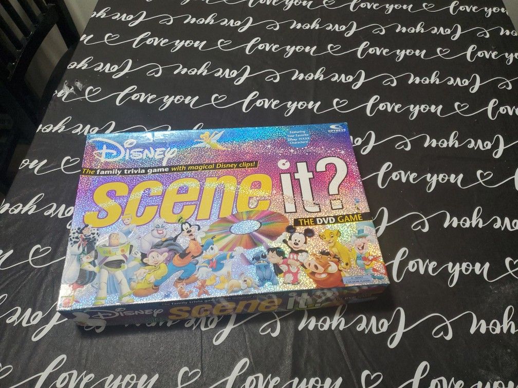Disney Scene It ? Board Game