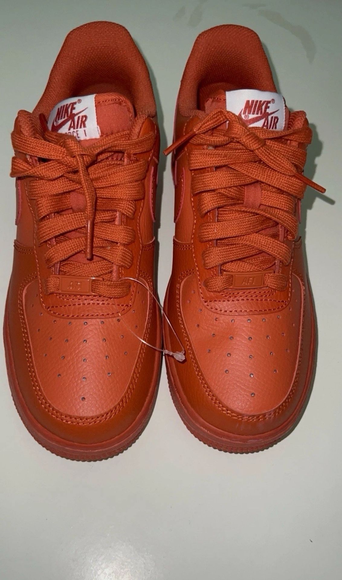 Size 7.5 - Nike Air Force 1 '07 Triple Orange