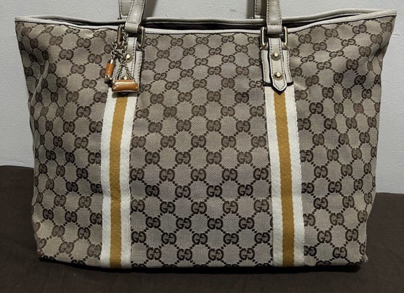 NOW $75! GUCCI $120 JOLICOUER TOTE! first come first serve