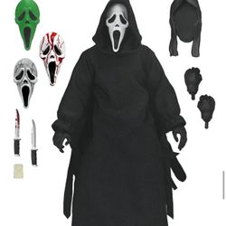 GHOST FACE 8" CLOTHED ACTION FIGURE