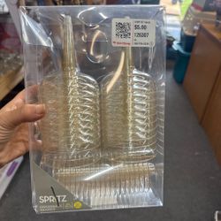 Spritz Plastic Champagne Glasses 20 Count