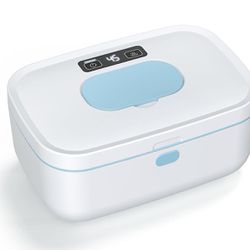 NEW IN BOX - Wipe Warmer and Baby Wet Wipes Dispenser: Evenly Overall Heating & Large Capacity Diaper Warmer with Three Heating Modes Infant Wipes War