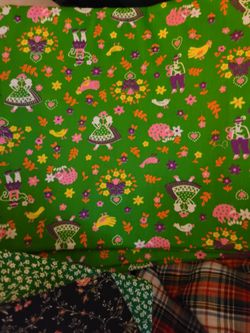 Huge Lot Of Fabric. For The Whole