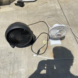 Desk fans.  10 dollars each