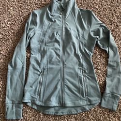 Lululemon Dark Teal Jacket Size 8