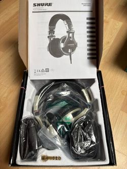 SHURE Professional DJ Headphones SRH750DJ NEW!
