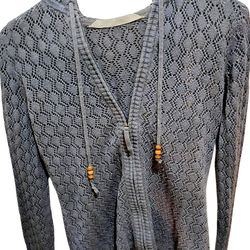 Women's XS Gray/Blue Cardigan/Hoodie Athleta..$30