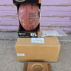 Authentic Emmitt Smith Autographed Football