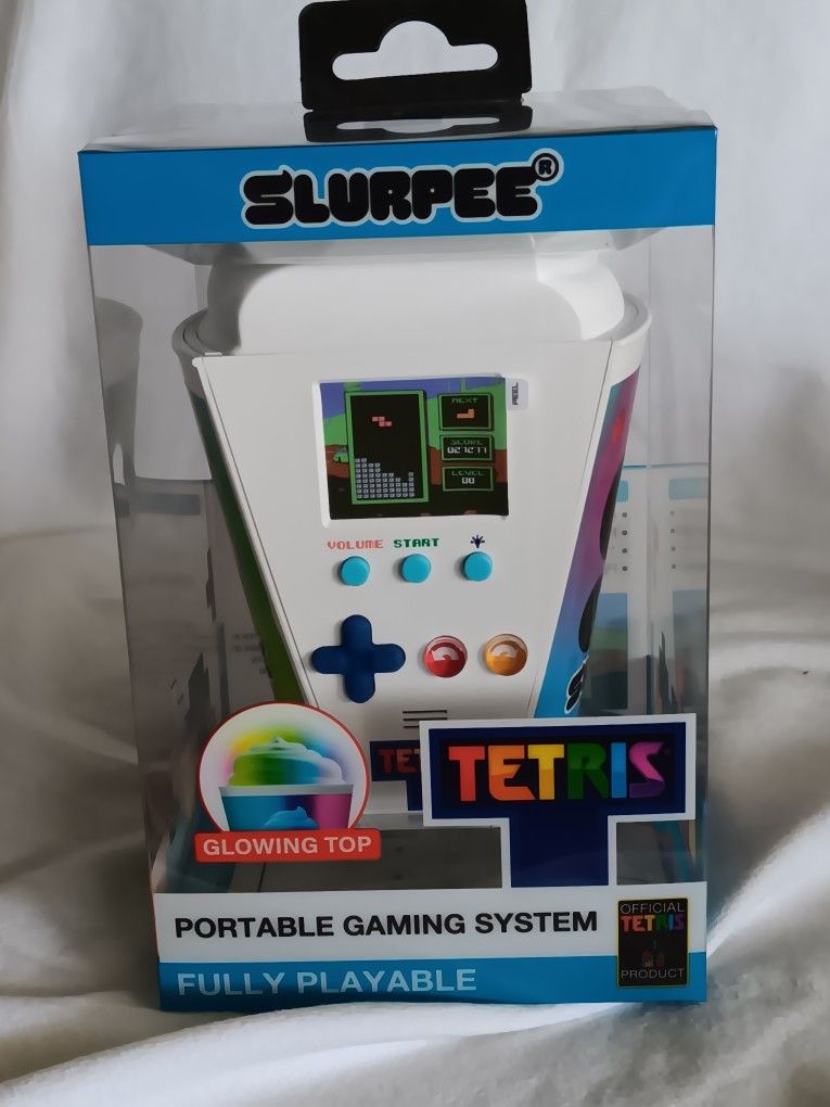 Limited Edition Slurpee Tetris Portable Game System New In Box