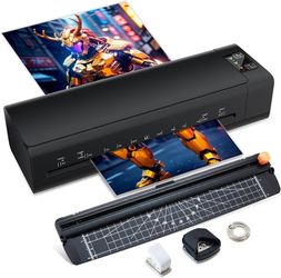 Brand New in sealed box 13” Thermal Laminator Machine – Hot & Cold, Fast Warm-Up