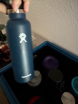 Refillable water bottles and cups