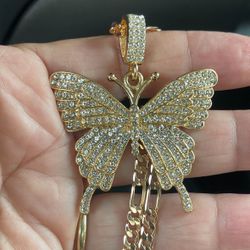 14k gold plated necklace 