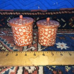 Vintage Japanese Porcelain Jars 