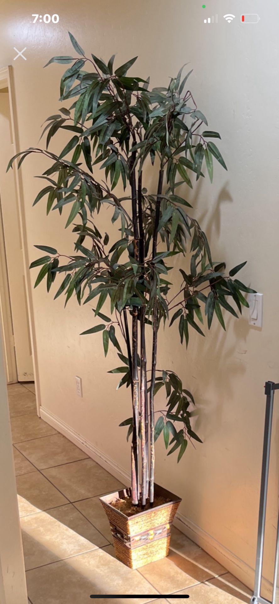 6ft Faux Bamboo Tree