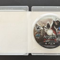 Video Game Assassins Creed Brotherhood PS3