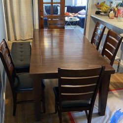 Wood Kitchen Dinning Table 