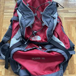 the north face backpack  50L