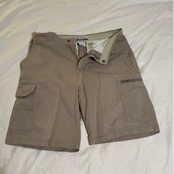Men’s Shorts Size 32 - In Very Good Condition, Tan Color by Columbia Sportswear Company.