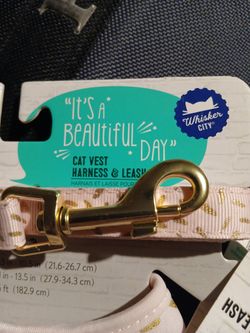 Cat Stuff CAT VEST AND LEASH