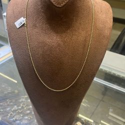Gold Chain 24 Inch 14 Karat #11392