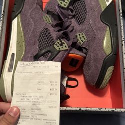 Jordan 4 Canyon Purple 