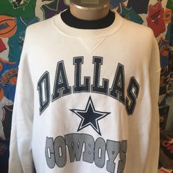 Vintage 90s Dallas Cowboys Crewneck Sweatshirt 2XL