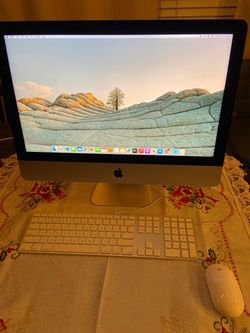 2017 Apple iMac 21.5-inch 4k Retina Display 8gb Ram 256gb Ssd 3GHz i5 Processor Comes With Apple Wired Keyboard And Mouse. Works Great