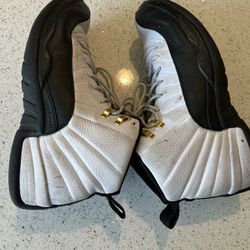 Jordan 12s [White & Black] Size 12