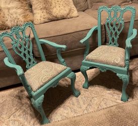 Antique child chairs