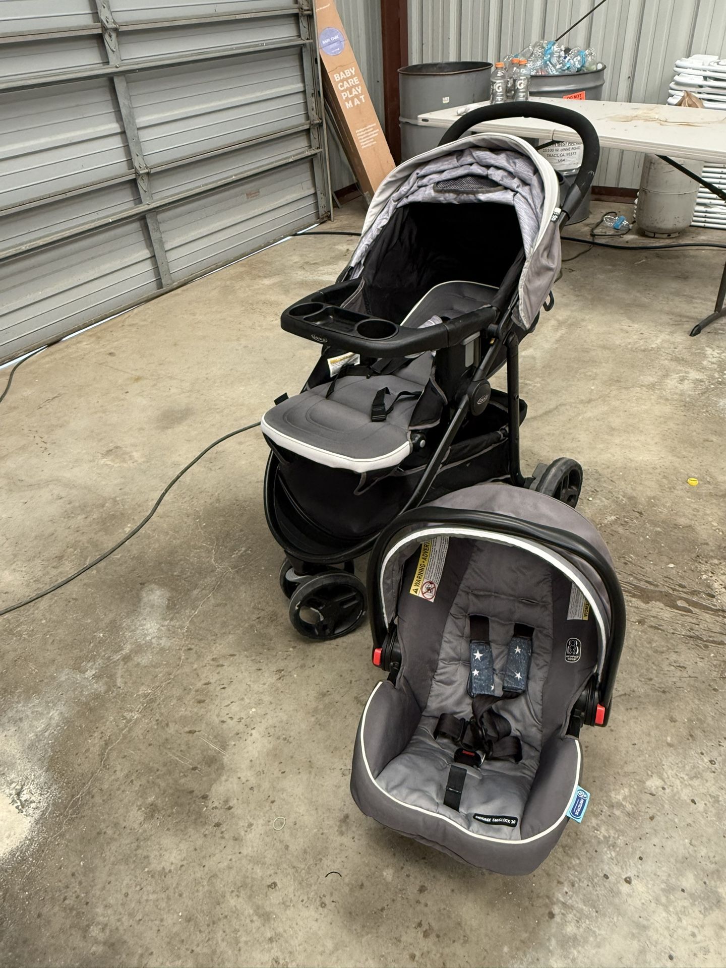 Travel System Stroller + Car Seat