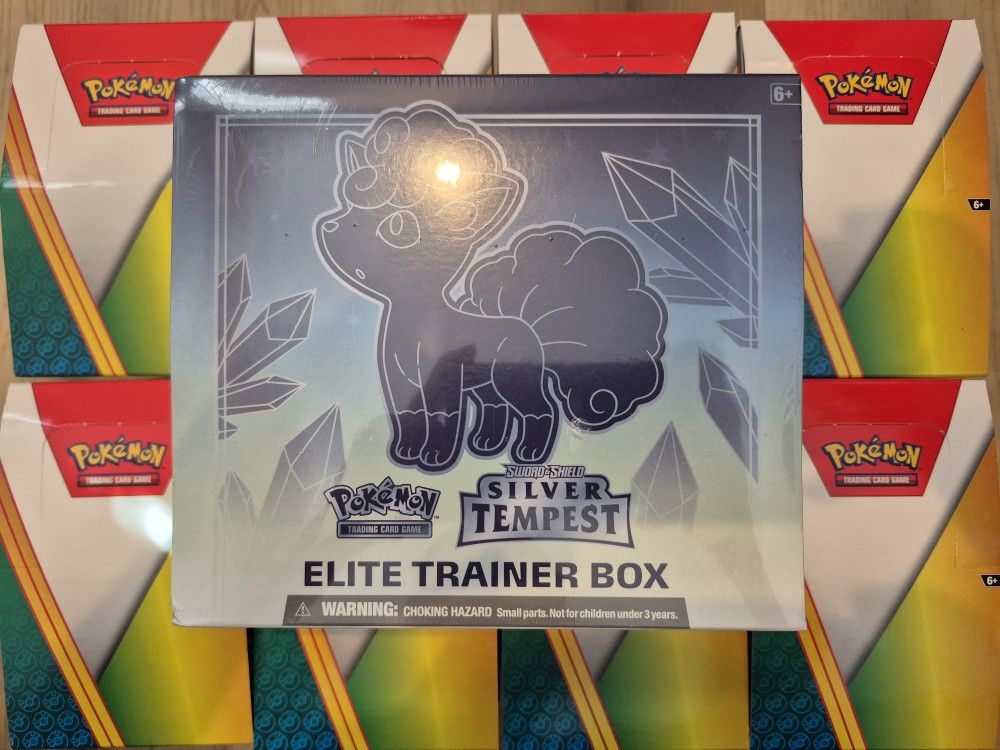Pokemon TCG Sword And Shield Silver Tempest ETB