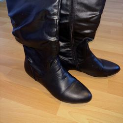 Black Leather Boots 