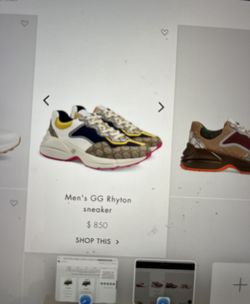 Worn out shop gucci shoes