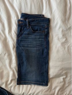 Long Jean Shorts
