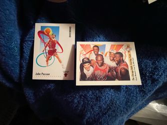 Chicago Bulls NBA Basketball Cards Lot of 2