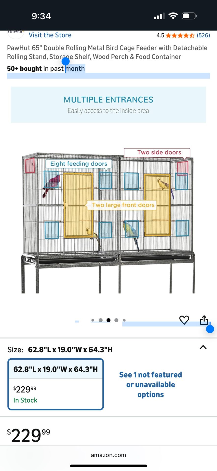 Double Bird Cage